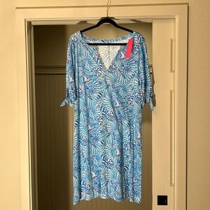Lilly Pulitzer Dress - “Amalfi Blue by the Seashore” Size XXL NEW WITH TAGS